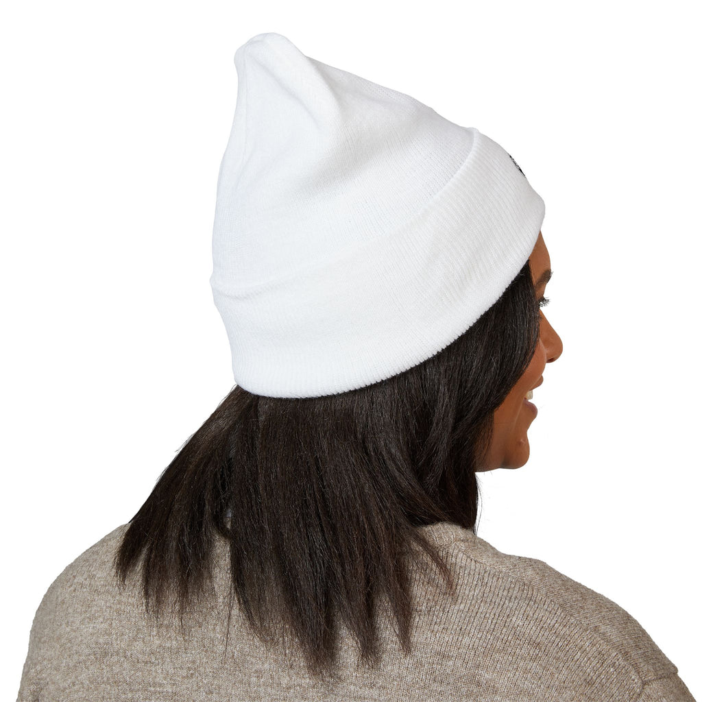 Tarkaan Embroidered Classic Cuffed Beanie — Minimal Crest Logo Winter Hat