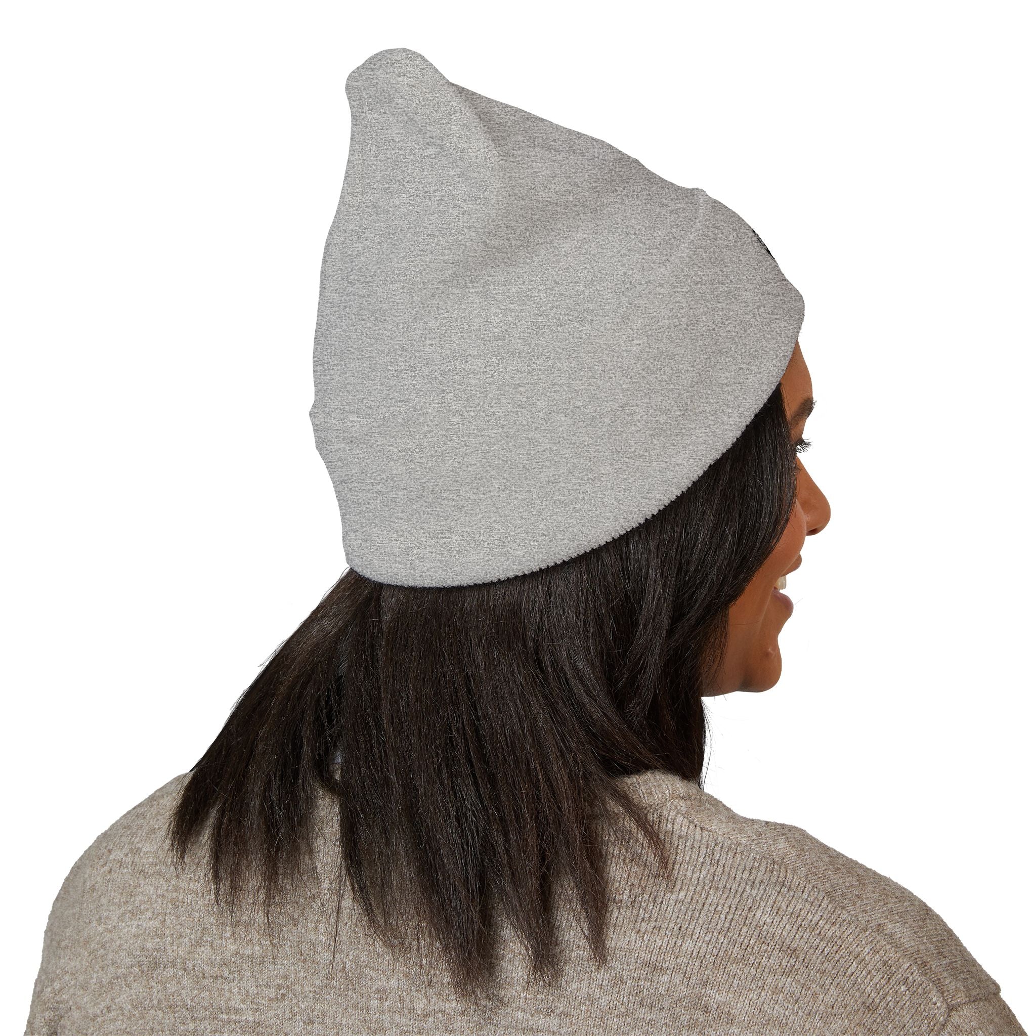 Tarkaan Embroidered Classic Cuffed Beanie — Minimal Crest Logo Winter Hat