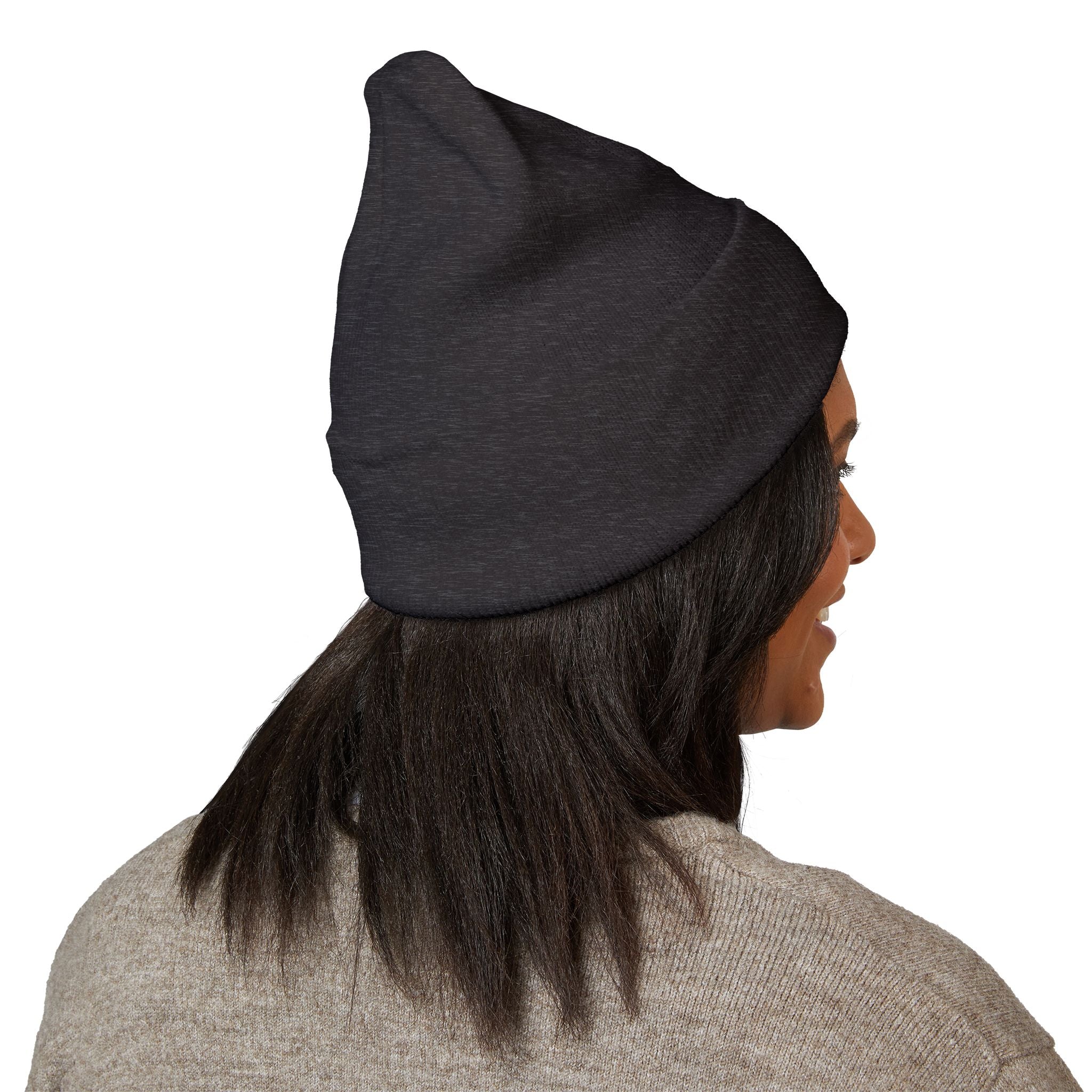 Tarkaan Embroidered Classic Cuffed Beanie — Minimal Crest Logo Winter Hat