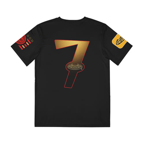 Samurai Mask— "Tarkaan" Retro Gaming Style Men’s Polyester Shirt