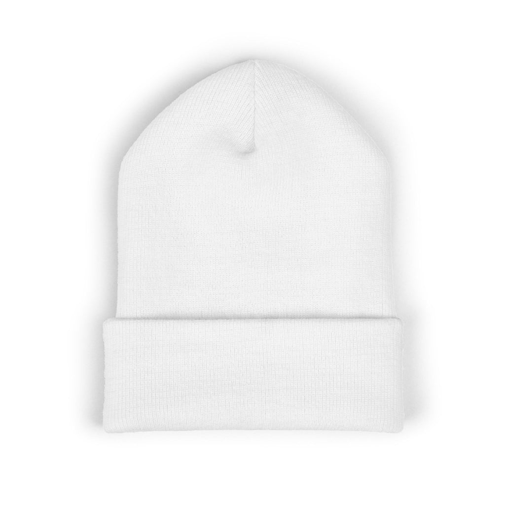Tarkaan Embroidered Classic Cuffed Beanie — Minimal Crest Logo Winter Hat